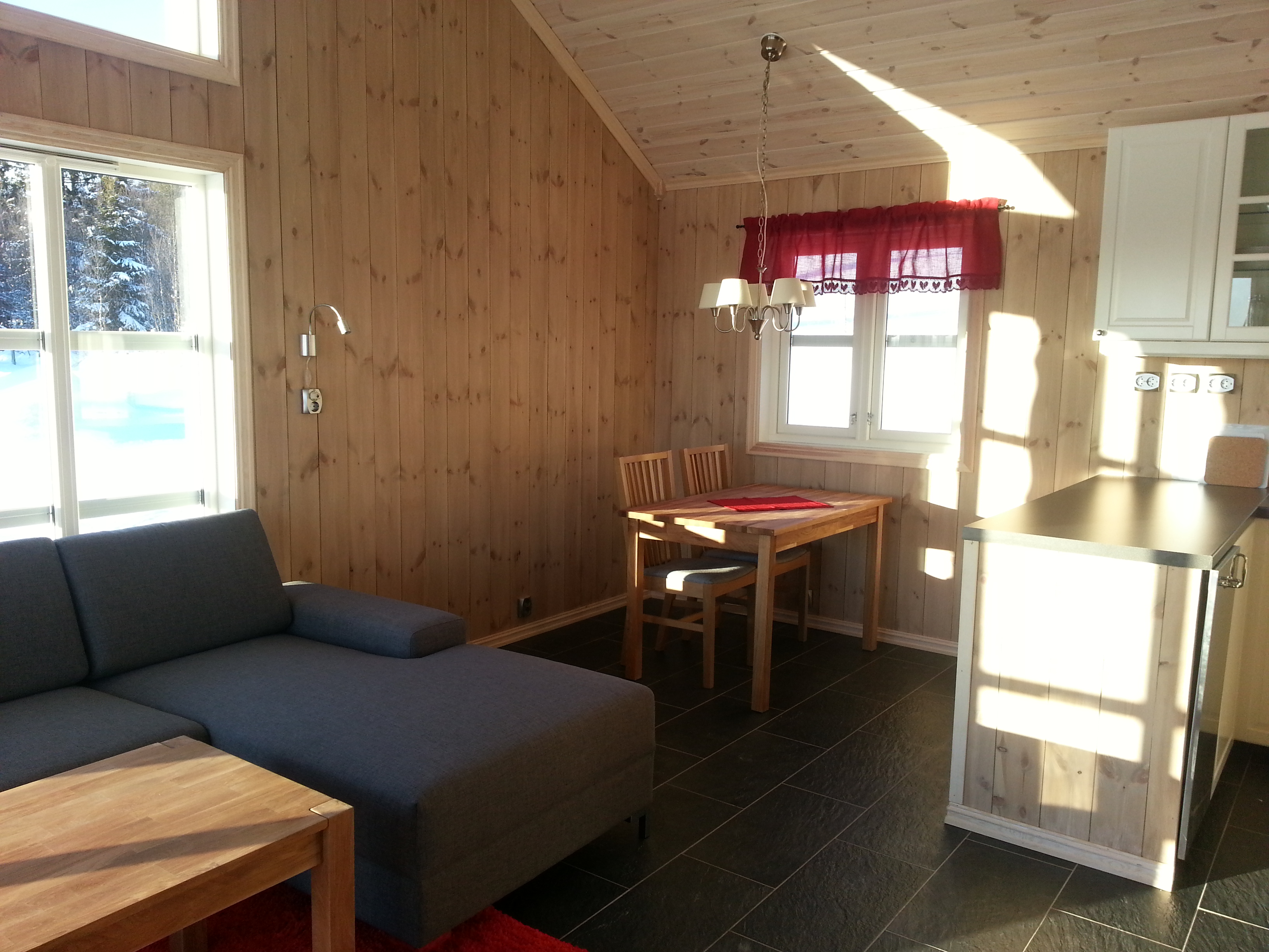 Wohnzimmer/Essecke/Küche