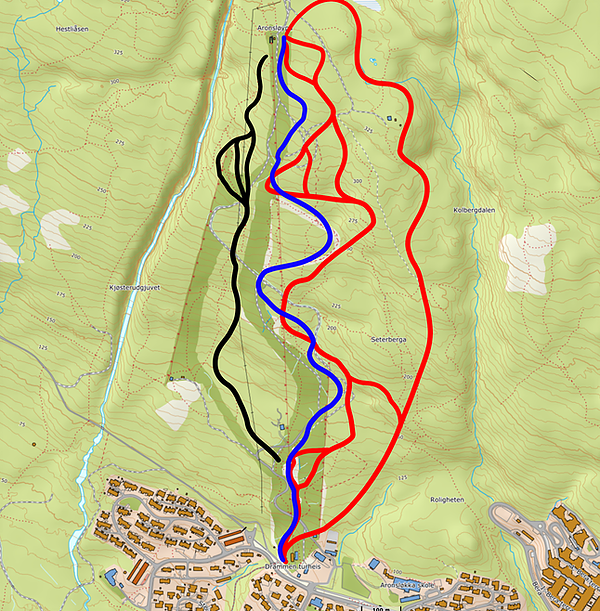 Drammen Bikemap